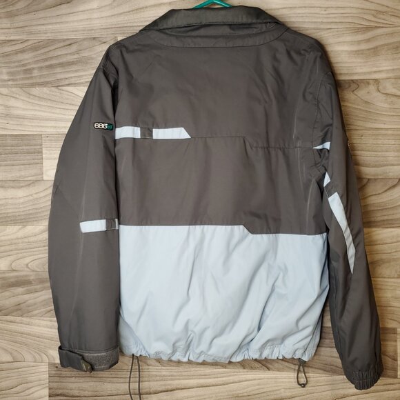 686 x Scion Women's Zip Up Jacket Two Tone Gray Blue Size Medium - Picture 7 of 12